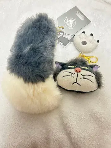 디즈니 루시퍼 봉제 인형 참 키링