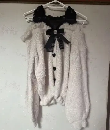 LIZLISA 레이어드 스타일 어깨 트임 니트 핑크