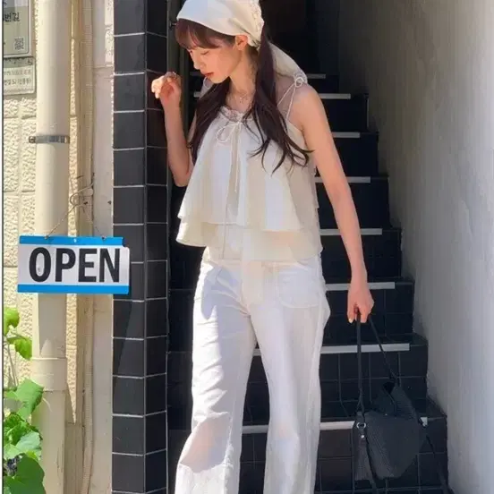 [새상품] 폴뉴아 린넨 팬츠 s 55