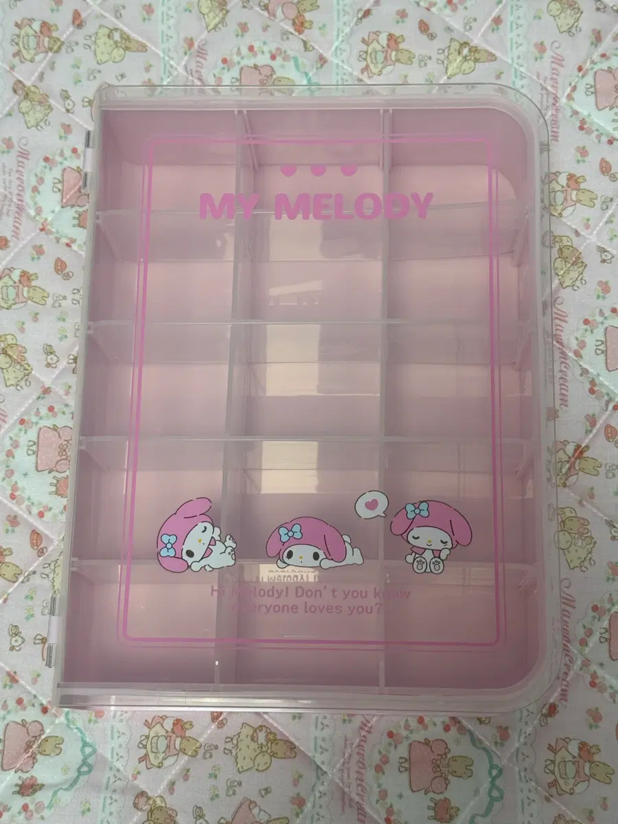 마이멜로디 북형 M 사이즈 보관함