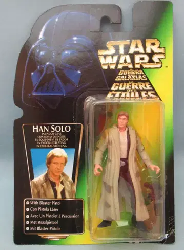 해즈브로 재팬 그린 카드 HAN SOLO / IN ENDOR GEAR (멀티랭귀지) 3.5인치