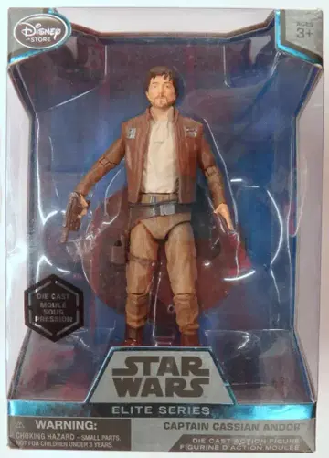 DISNEY STORE DIE CAST ACTION FIGURE 캡틴 카시안 안도르