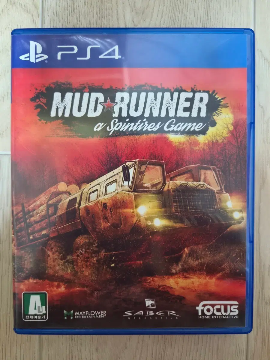 PS4 머드러너 스핀타이어