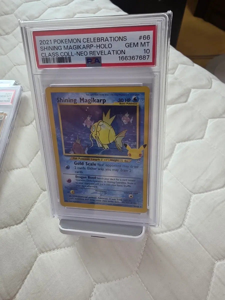 2021 포켓몬 셀러브레이션 샤이닝 잉어킹 홀로 PSA 10