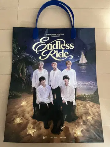 TXT VR 콘서트 ENDLESS RIDE 입장 혜택 쇼핑백