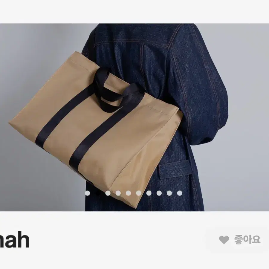 하 카아이브 베이지 도트백