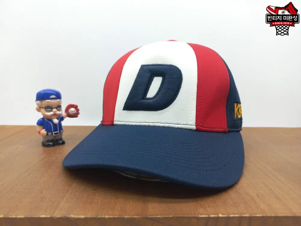 위팬 KBO 두산베어스 어센틱 빅사이즈 야구 모자 볼캡 블랙