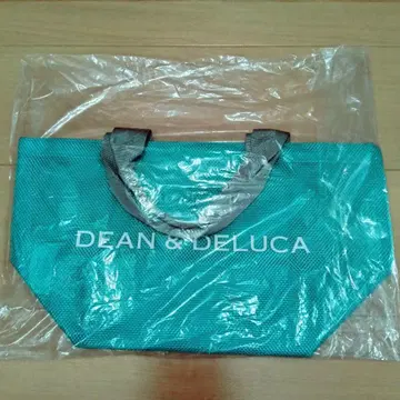 DEAN & DELUCA 메쉬 토트백 터콰이즈