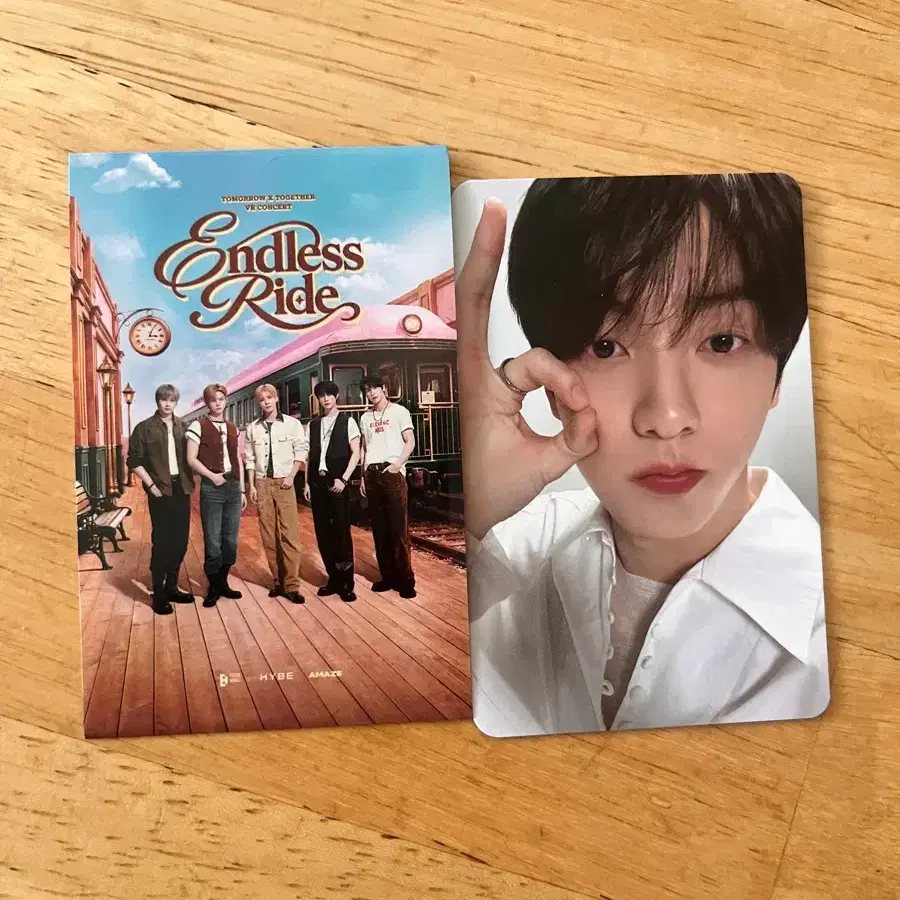 투바투 Endless Ride vr 수빈 스페셜 포카 txt 연준 범규 태현 휴닝