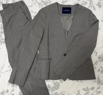 UNITED ARROWS 그린라벨 노카라 자켓 팬츠