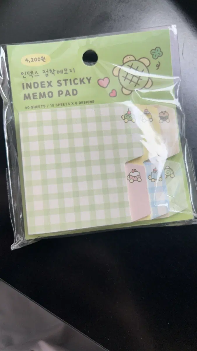 아트박스 거북이 인덱스 점착 메모지