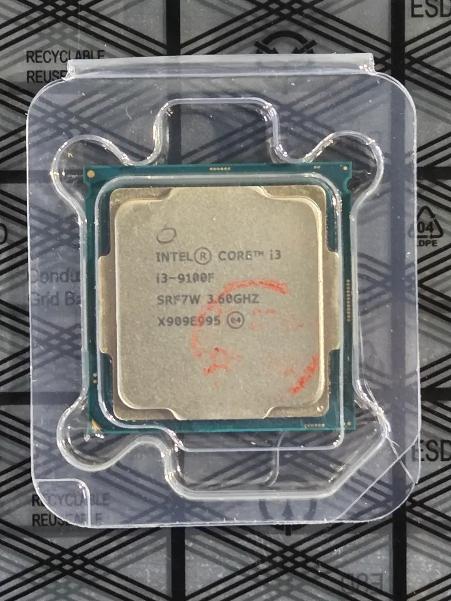 인텔 코어 i3-9100F CPU