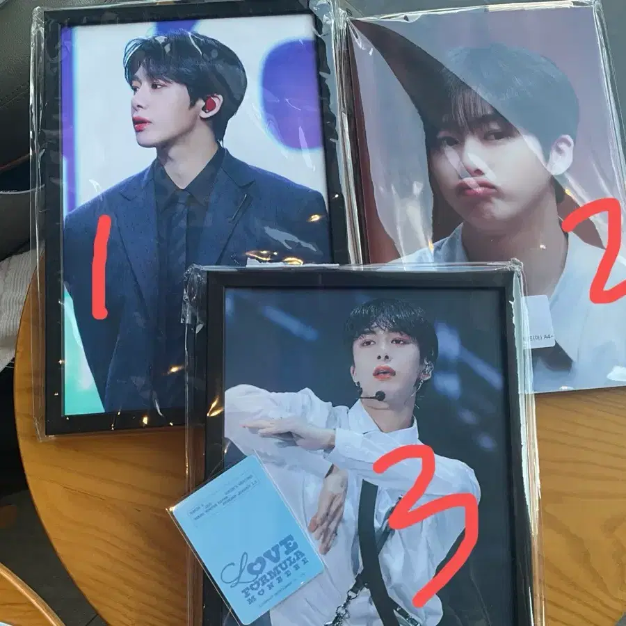 몬스타엑스 채형원액자 미개봉 새상품 탈덕처분