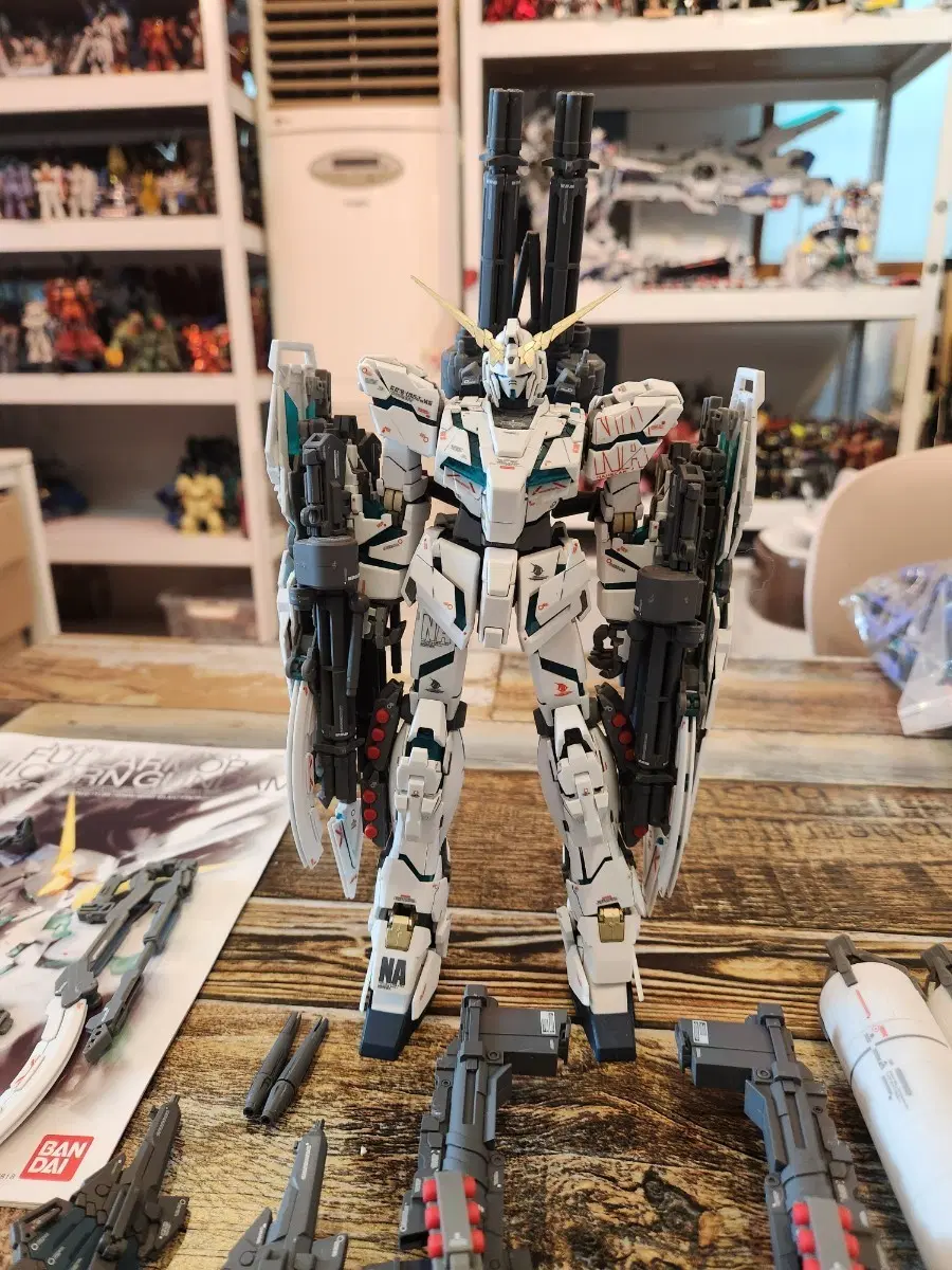 MG 풀 아머 유니콘 건담 무광마감