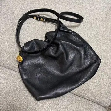 gemeil russet 가죽 미니 숄더백