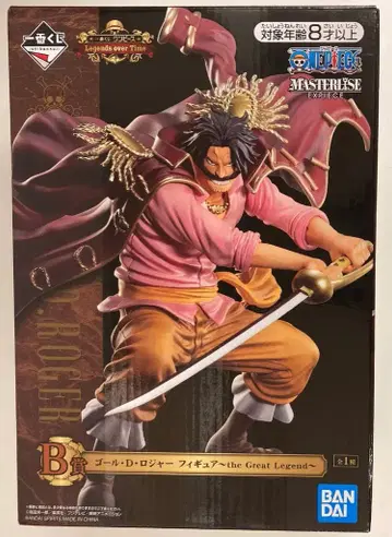 BANDAI SPIRITS 제일복권 원피스 Legends over Time B상 골 D 로저 피규어 the Great Legend