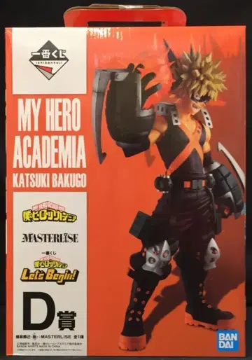 BANDAI SPIRITS 제일복권 나의 히어로 아카데미아 Lets Begin D상 바쿠고 카츠키 피규어 MASTERLISE
