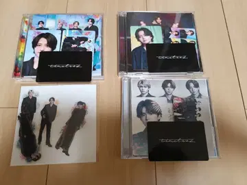 timelesz 꺼지지 않는 불꽃놀이 CD 3가지 형태 세트 DVD 개인 트레이딩 카드 포함 플렉 시트지 특전