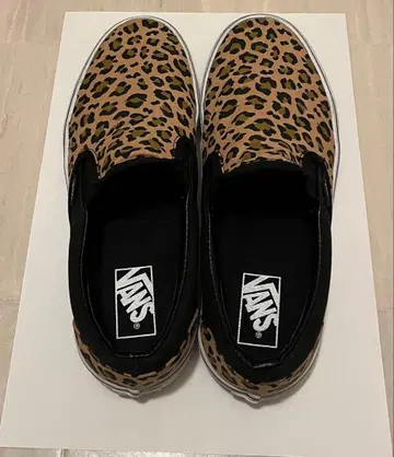 VANS 슬립온 레오파드 무늬