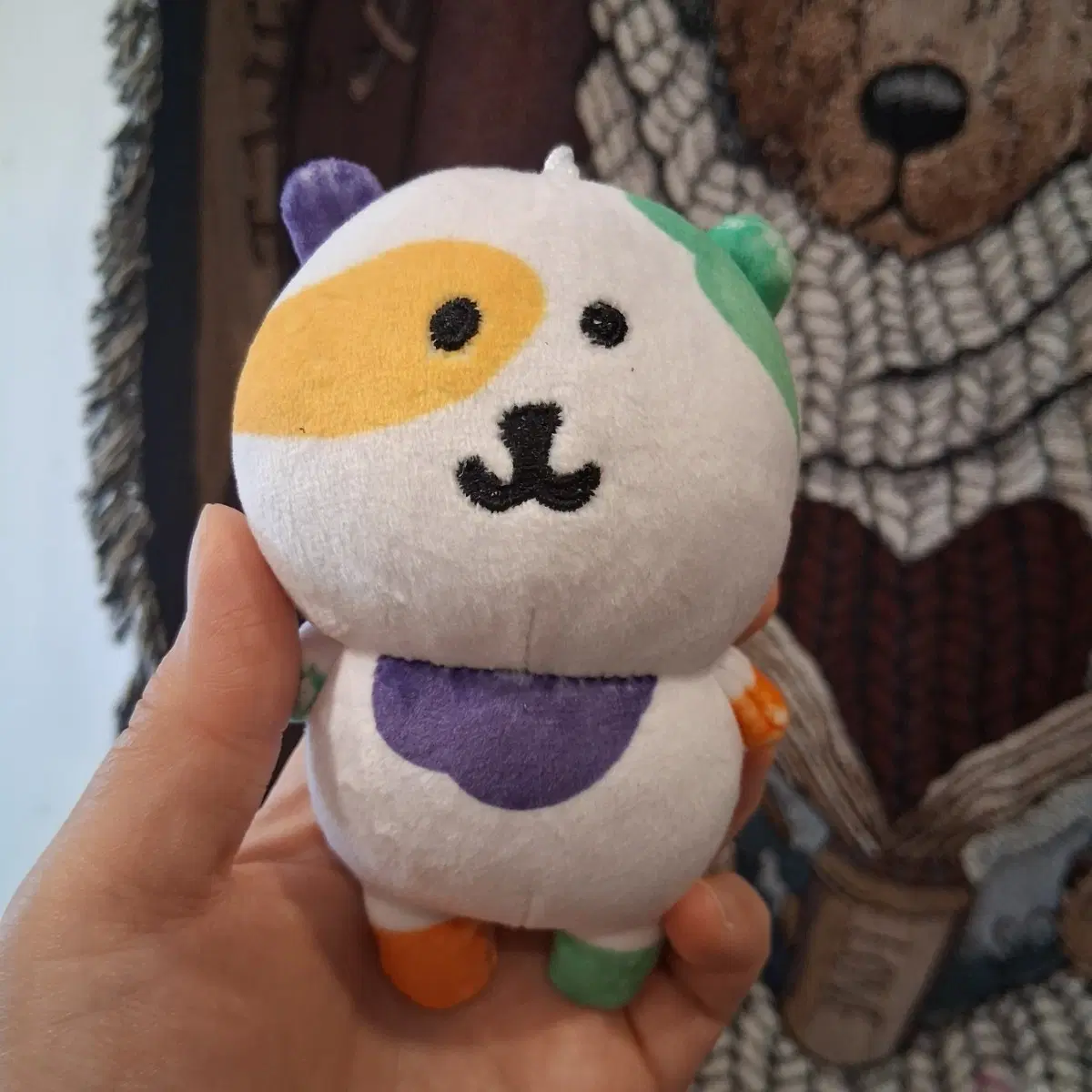 농담곰 담곰이 인형 키링 2.