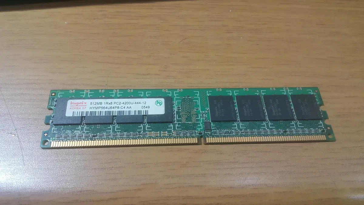 512MB 데스크탑 램 PC2-4200U-444-12