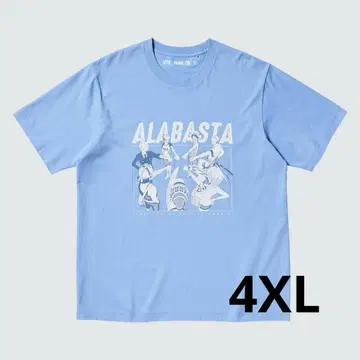 [새상품] 유니클로 ONE PIECE 25주년 UT 4XL 스카이블루