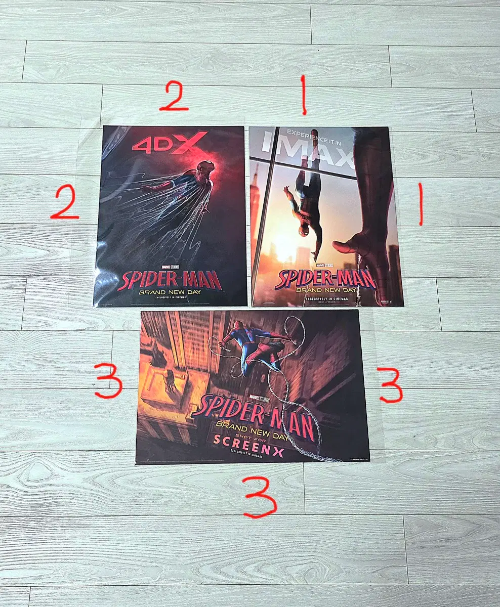 스파이더맨브랜드뉴데이IMAX4DXSCREENX 스파이더맨 4DX아이맥스포스터 톰홀랜드