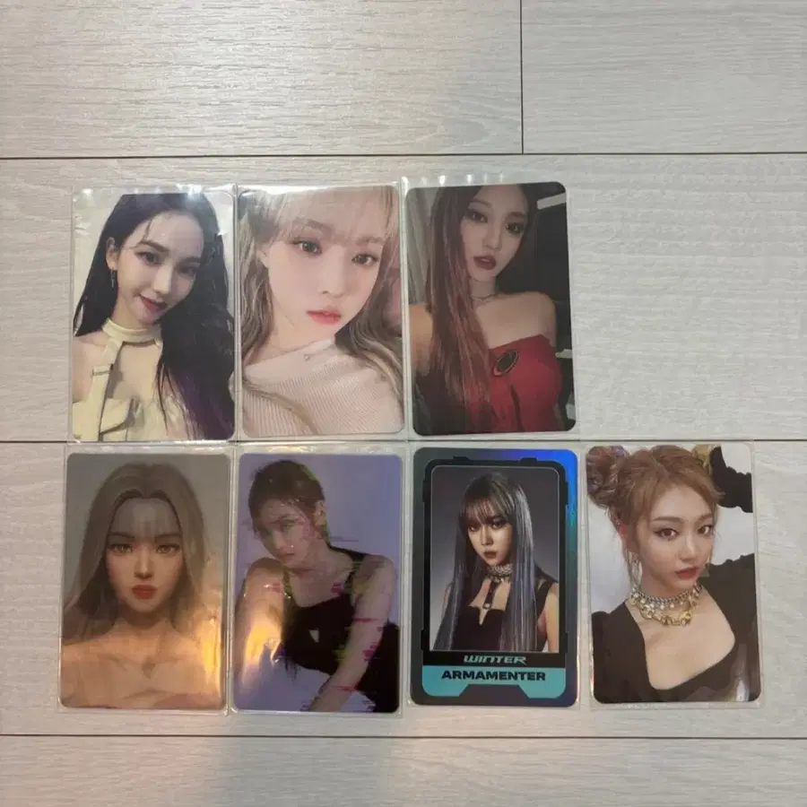 에스파 카리나 윈터 닝닝 포카