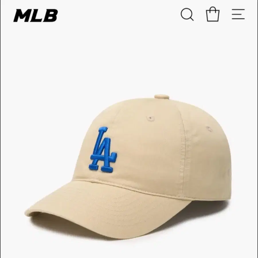 MLB LA다저스 볼캡 베이지