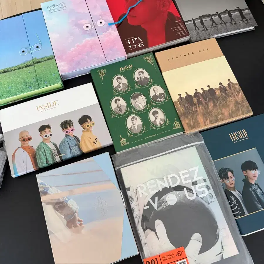 BTOB 앨범 여러개