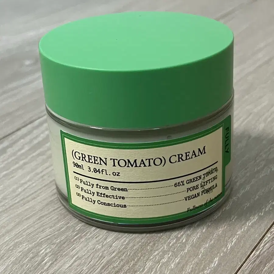 풀리 그린 토마토 크림 90ml 팔아요(3번 사용함)!!