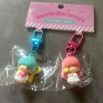 산리오 캐릭터즈 PVC 페어 키링 리틀트윈스타