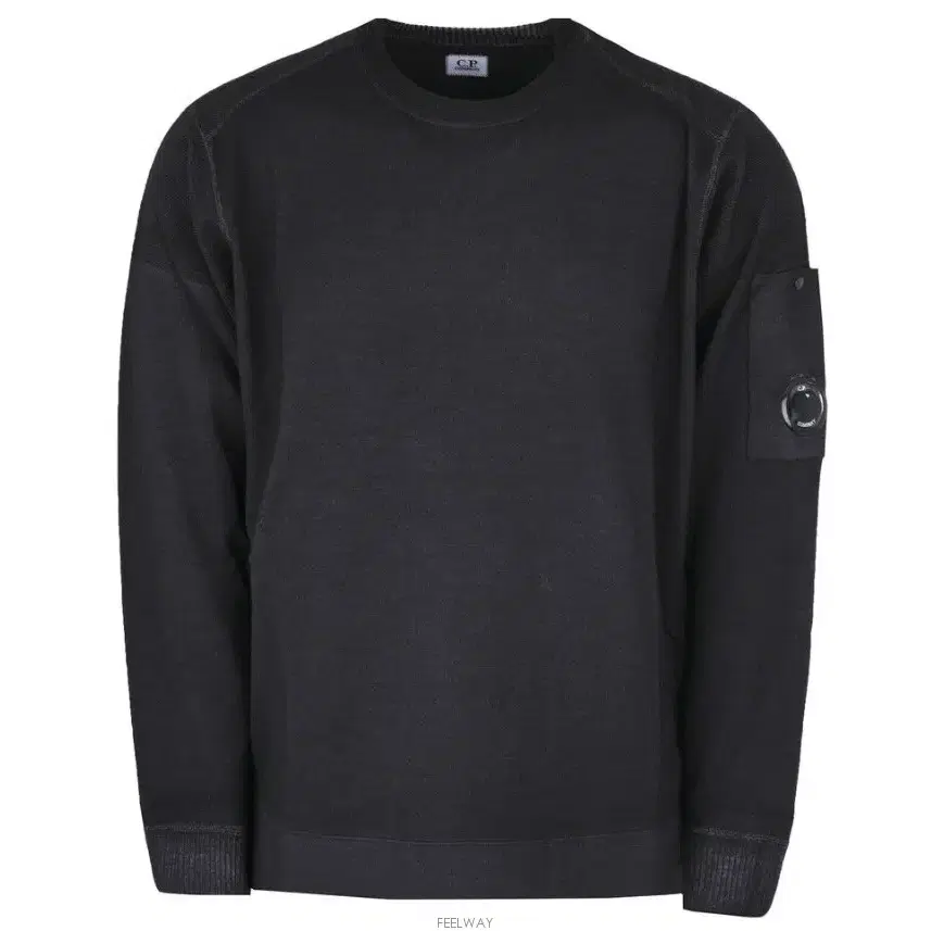 CP Company crew-neck sweatshirt with lens