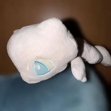 포켓몬 뮤우 봉제 인형 I LOVE MEW 얼룩 있음 택 포함