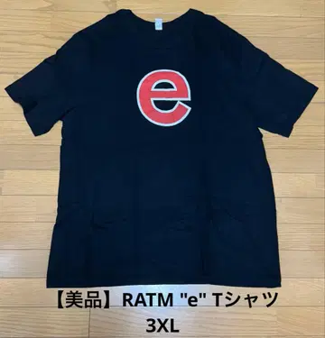 새상품급 ] RAGE AGAINST THE MACHINE 'e' Tee 3XL