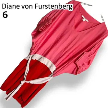 diane von furstenberg DVF 원피스 실크 실크 [ 6 ]