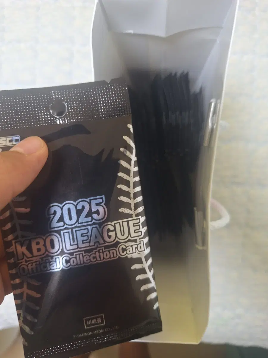 2025 kbo리그 공식 컬렉션카드팩 65팩 일괄