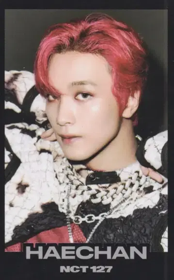 NCT127 질주 2Baddies HAECHAN 트레이딩 카드 검은색 테두리