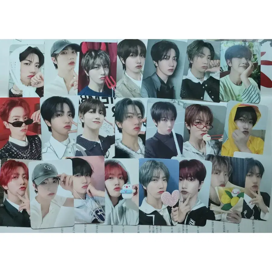 크래비티 원진 포카 일괄