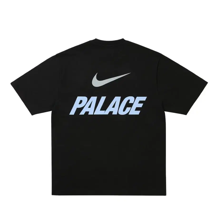 팔라스 x 나이키 폰트 스우시 반팔 티셔츠 블랙 L XL