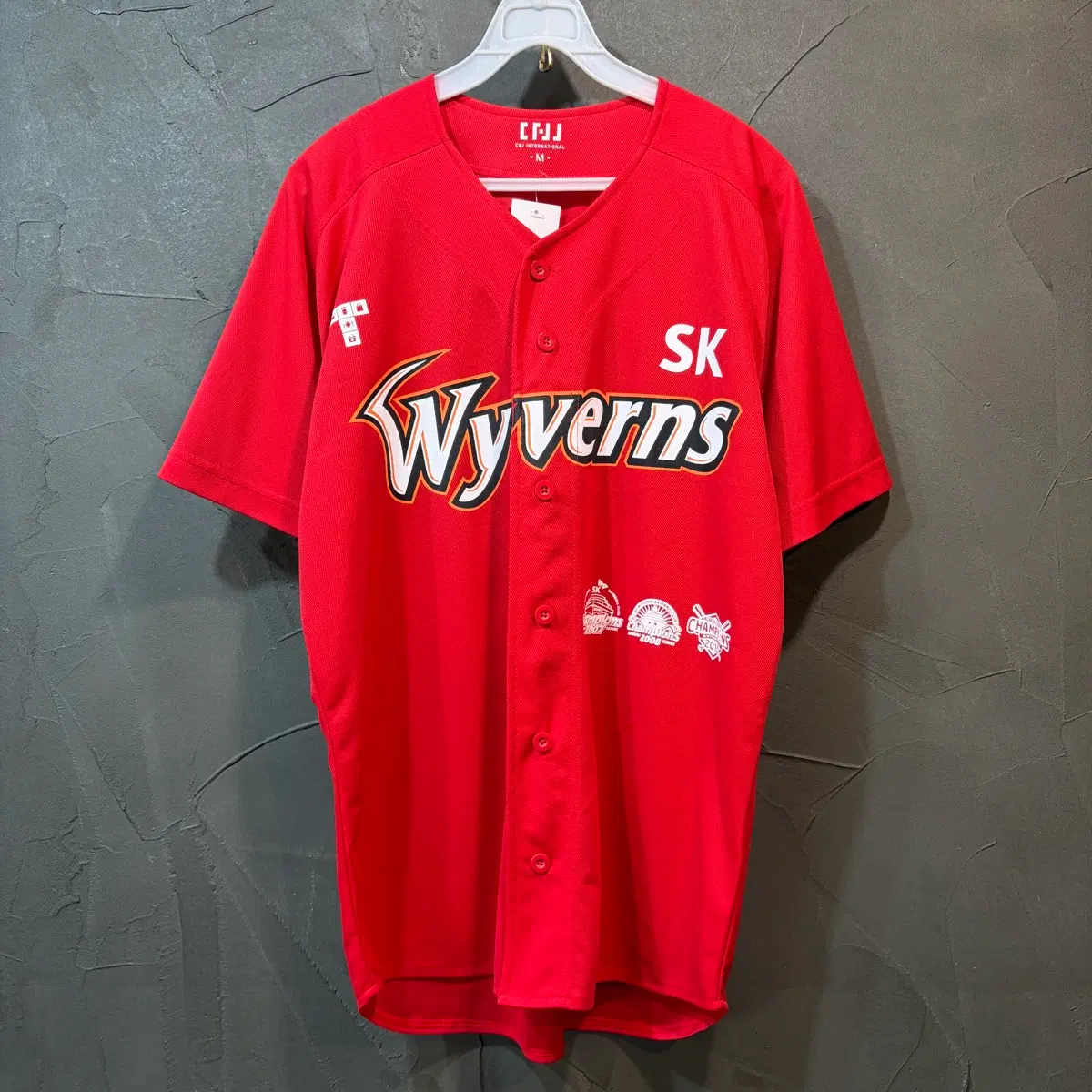 [M] SK 와이번스 SK Wyverns 이재원 사인 프린팅 야구 유니폼