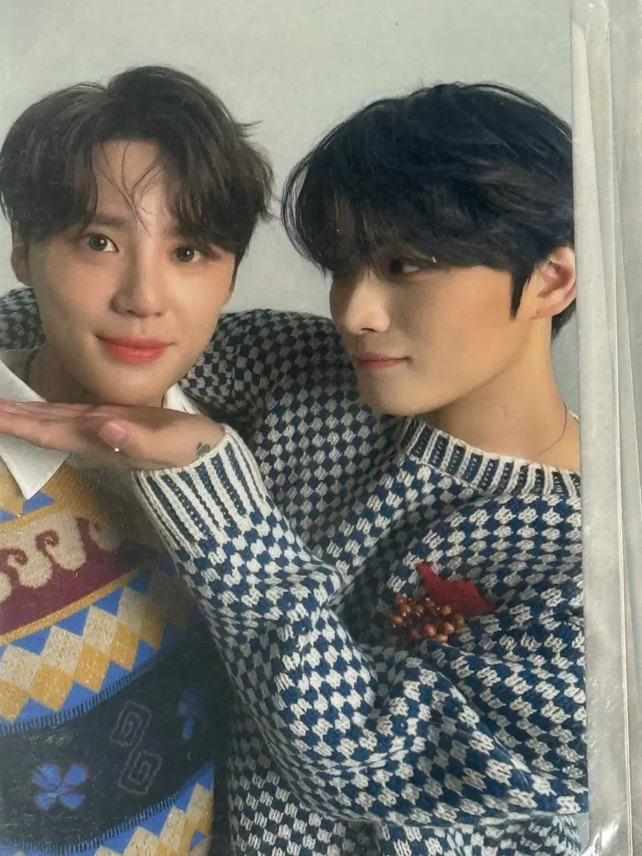 JX 김준수 김재중 포카