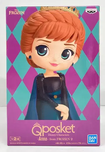 반다이 스피리츠 Q posket Disney Characters 안나 from FROZEN 2 안나 A/브라운 헤어
