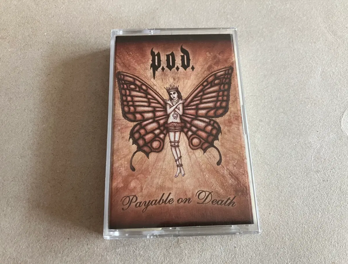 00년대 피오디 P.O.D. 5집 Payable On Death 카세트테이프