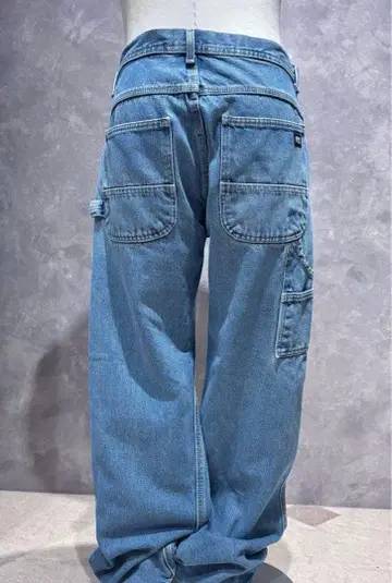 USA 구제 의류 KEY 와이드 데님 팬츠 baggy