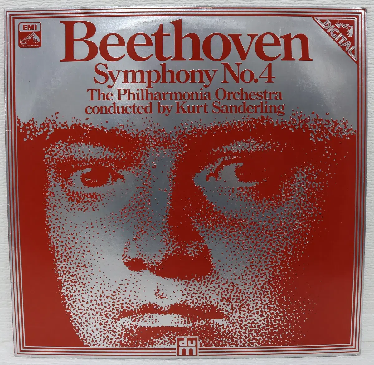 [NO.6267](수입) Beethoven Symphony No.4-Kurt Sanderling lp음반