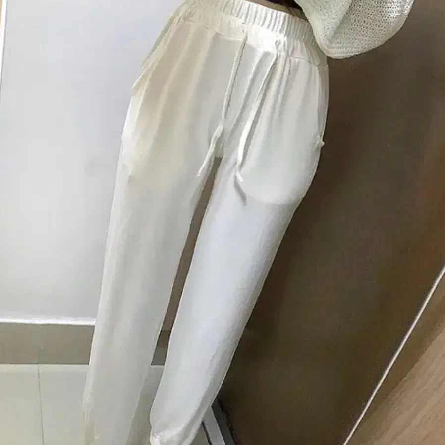 여름 밴딩 팬츠 조거팬츠