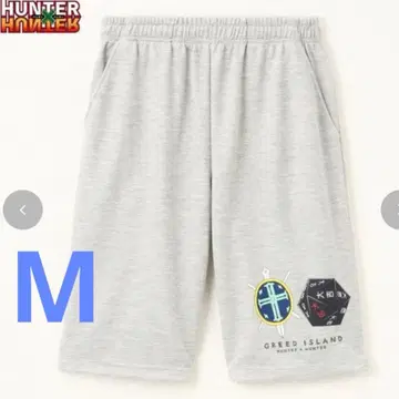 HUNTER x HUNTER 헌터헌터 하프 팬츠 시마무라 콜라보 M