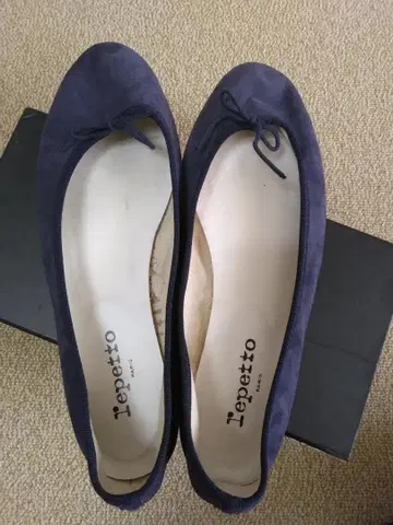 레페토 repetto 발레 슈즈 네이비 네이비 빅 사이즈