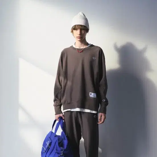 챔피온 X 언더커버 리버스위브 스웨트 팬츠 Olive Drab